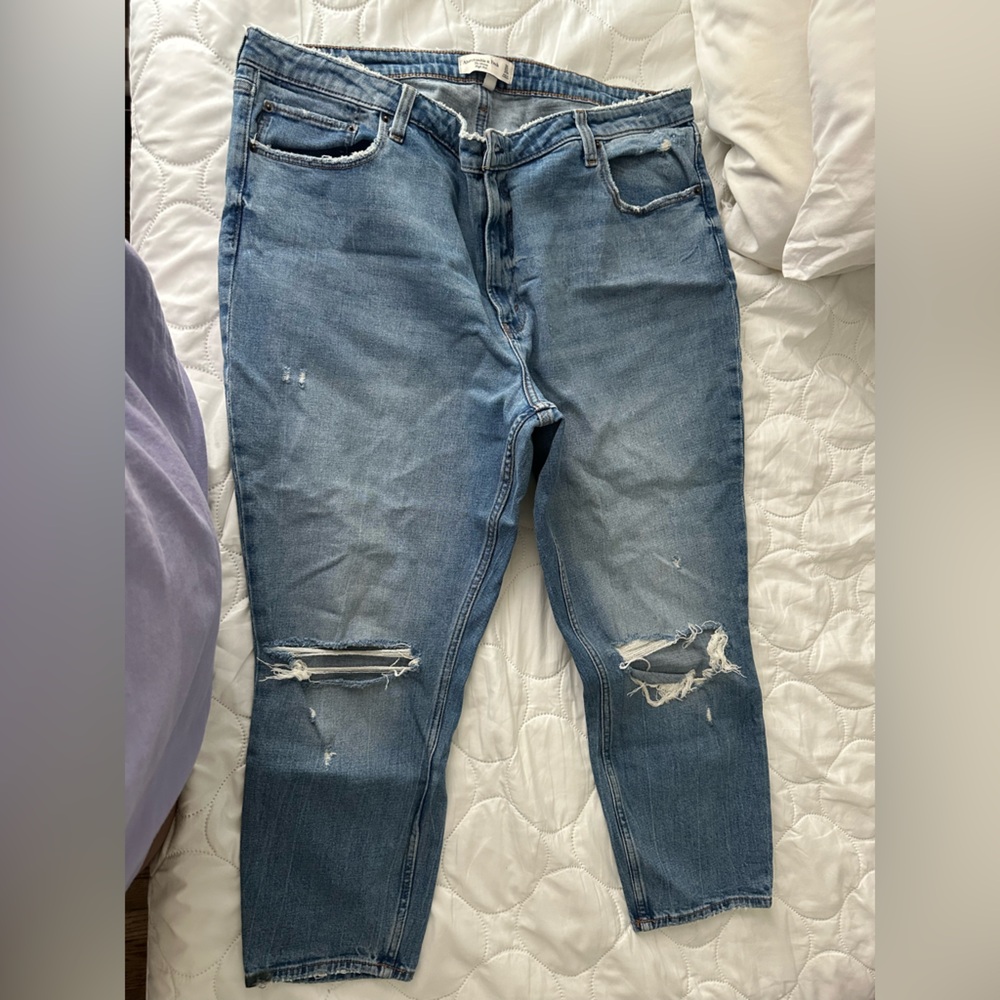 Abercrombie & Fitch Light Blue Denim Jeans